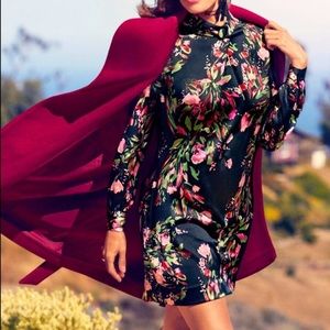 NY&Co Eva Mendes Floral Silk Dress